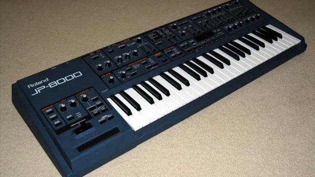 roland jp8000 synth demonstration with tb303 and kawai k4 смотреть онлайн