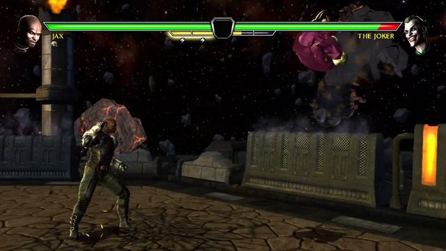 Mortal Kombat Vs DCU - JAX Vs DC Universe (Arcade Ladder)