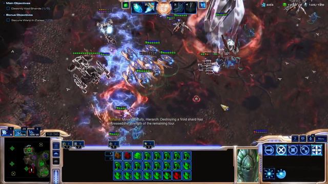 Starcraft II: Legacy of the Void Mission 18 - The Host [Vorazun OP! All Achievements!] смотреть онлайн