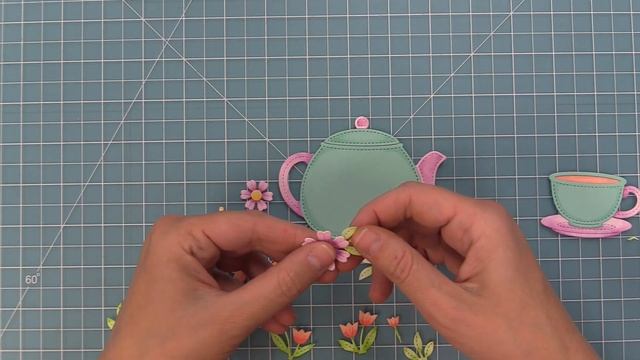Intro to Stitched Teapot and Stitched Teacup + 3 cards from start to finish смотреть онлайн