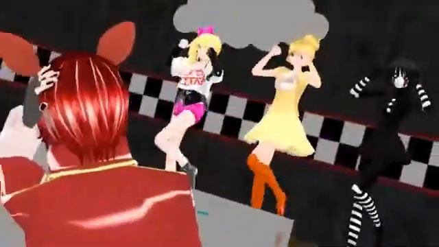 Фнаф танец Той Чики, Чики и Марионетки смотреть онлайн