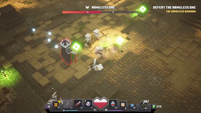 Minecraft Dungeons Nameless One смотреть онлайн