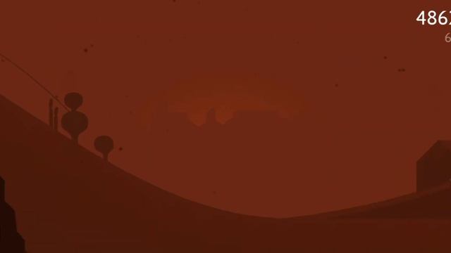 выполняю задание в игре Alto Obyssey