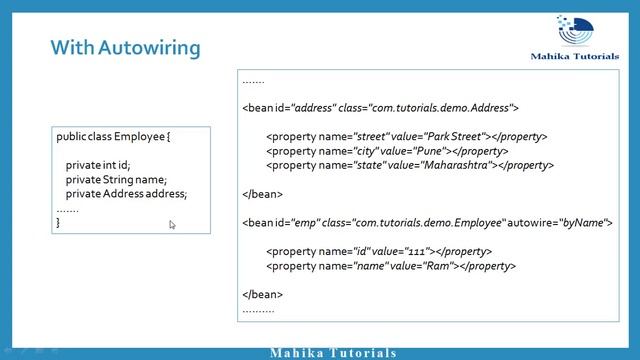 12. Spring Autowiring смотреть онлайн