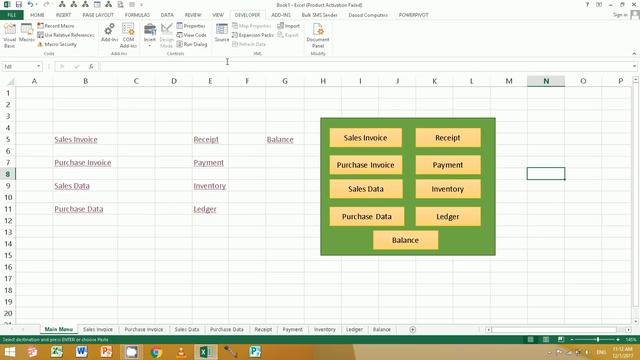 Excel Sheets Selection using VBA Button in Hindi смотреть онлайн