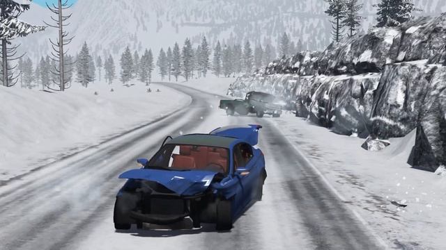 Realistic Car Crashes #2 - BeamNG Drive смотреть онлайн
