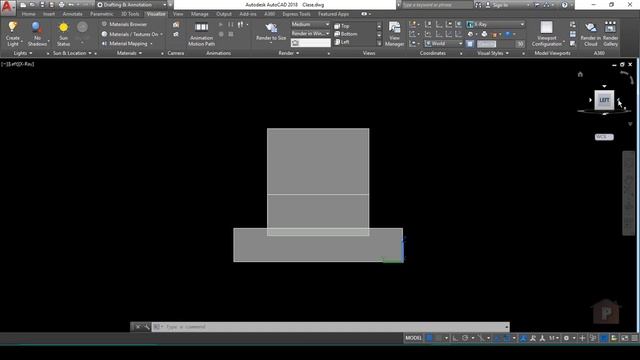 AutoCad 3D. Cubo de vista en AutoCAD 3D смотреть онлайн