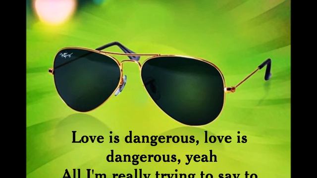 Freddie Mercury - My Love Is Dangerous  - Lyrics
