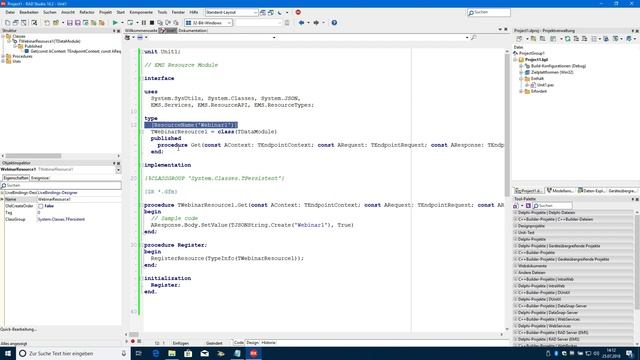 CodeRage Spotlight Sencha ExtJS - Zentrale Daten mit dem Embarcadero RAD Server смотреть онлайн
