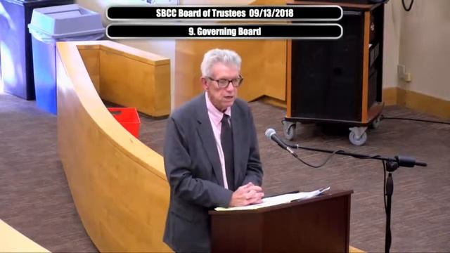 SBCC Board of Trustees 9/13/2018 смотреть онлайн