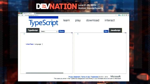 DevNation 2015 - Sander Mak - Typescript: Coding javascript without the pain смотреть онлайн