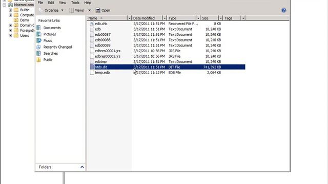 Active Directory Projetando Tamanho NTDS DTI смотреть онлайн