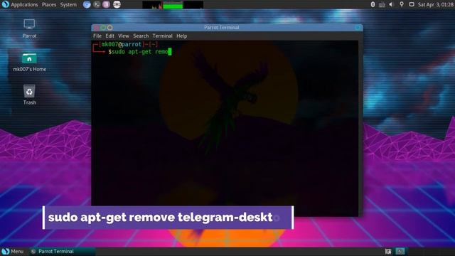 How to uninstall Telegram in Linux 2023 | MK007 смотреть онлайн