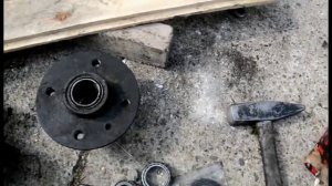 Замена задних ступичных подшипников. Опель Кадетт