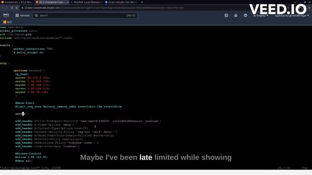 NGINX Load Balancer Reverse Proxy Server With Appropriate Security Configurations смотреть онлайн