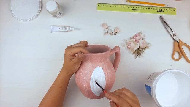 Переделка старого кувшина в стиле прованс. Переделка старых вещей DIY смотреть онлайн