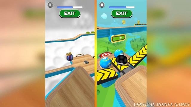 Going Balls - PAID BOSS Ball vs FREE Ball смотреть онлайн