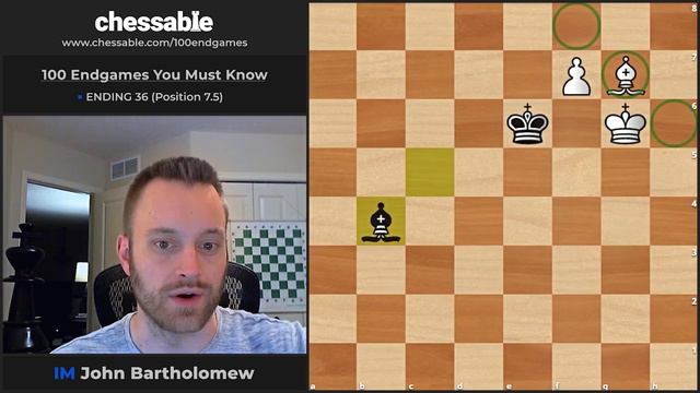 08. Same Colored Bishops - B+P vs. B смотреть онлайн