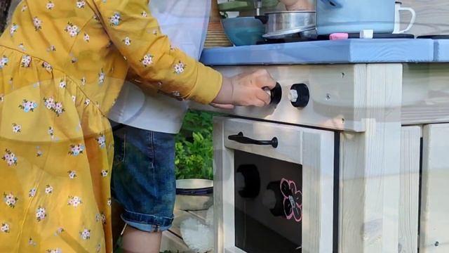 Детская игровая кухня для улицы смотреть онлайн