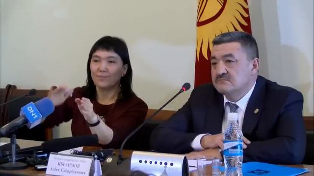 Онлайн-конференция по итогам выборов мэра Бишкека