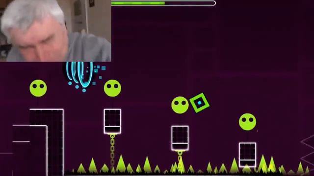 Геннадий Горин проходит Time Machine чиханием | Geometry Dash смотреть онлайн