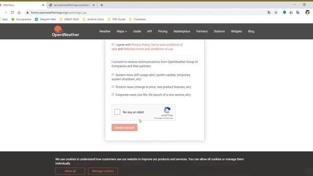 OpenWeatherMap, uso de API gratuita смотреть онлайн