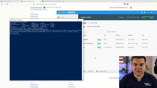 Como instalar PHP e Apache usando Docker смотреть онлайн