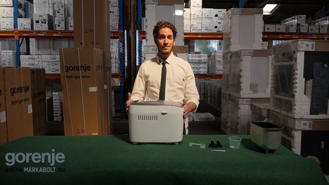 GORENJE BM1600WG | kenyérsütő bemutató videó смотреть онлайн