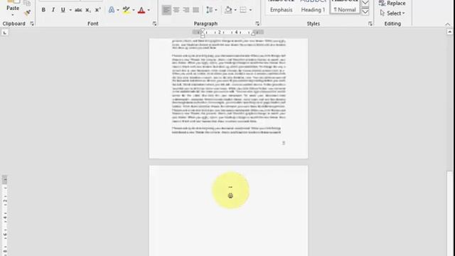 How To Delete Undeletable Last Blank Pages Of MS Word