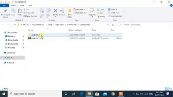[2020] - FIX - The code execution cannot proceed because d3dx10_35.dll was not found.