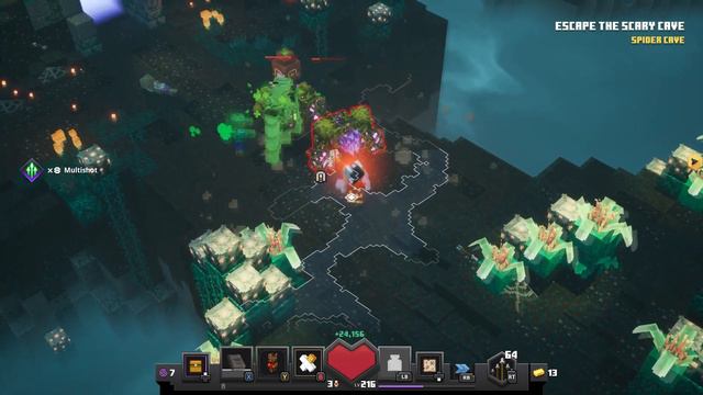 Minecraft Dungeons 1.8.0.0 Patch Notes Flames of the Nether DLC смотреть онлайн