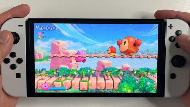 Kirby's Return to Dream Land OLED Nintendo Switch Gameplay смотреть онлайн