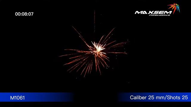 Батарея салютов Maxsem, 1"-25 залпов, ROCKET LAUNCH, M1061 смотреть онлайн