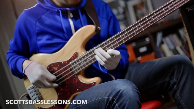 Sheddin' Some Synth Bass Grooves... LOTS of fun! /// Scott's Bass Lessons смотреть онлайн