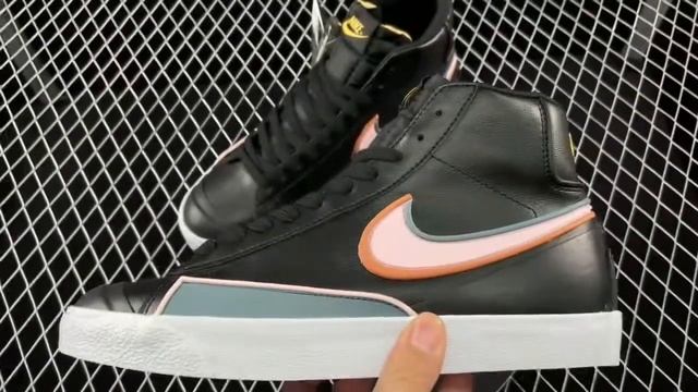 New Nike Blazer Mid 77 Infinite DC1746 001 Black LT Arctic Pink Shoes 7 смотреть онлайн