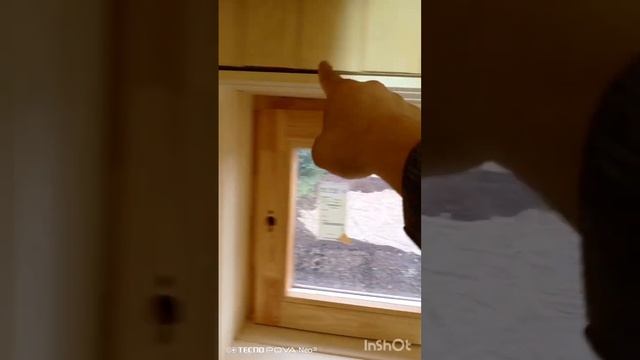 откосы из вагонки. #монтажвагонки