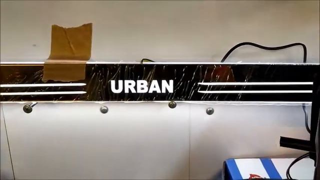 Диодная накладка Нива с подсветкой URBAN смотреть онлайн