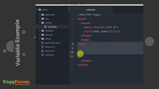 #8. Variables in PHP | EnggForum смотреть онлайн