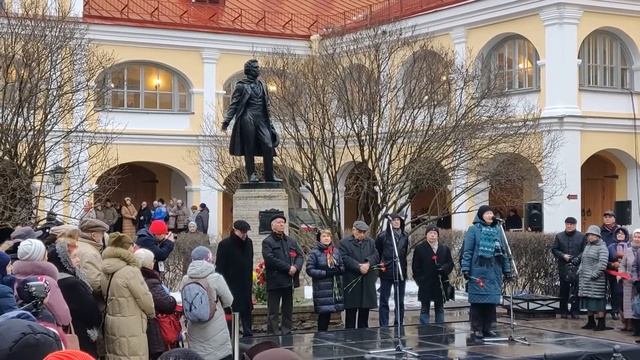 Годовщина смерти Пушкина смотреть онлайн