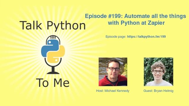 #199: Automate all the things with Python at Zapier смотреть онлайн