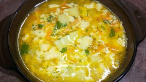 Суп из детства "Затируха"! Очень вкусный и сытный супчик на обед или ужин