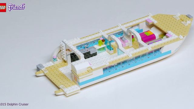 How to build LEGO Friends 41015 Dolphin Cruiser - Speed Build Video | LEGO 41015 | LEGO Friends смотреть онлайн