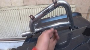 Самодельный вынос радиатора  для квадроцикла Aodes 1000