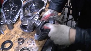Ремонт переднего редуктора БМВ X3 F25