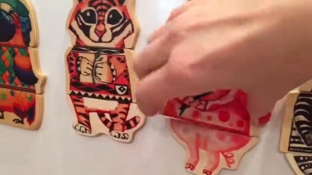 Игрушки. Игрушки для детей 2 лет. DENKE TOY. Обзор набора. смотреть онлайн