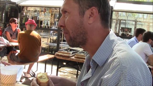 Устрицы в Париже. ресторан MAQUEREAUX