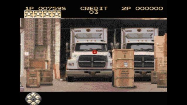 Sega Mega Drive 2 (Smd) 16-bit Lethal Enforcers 1 Level 4