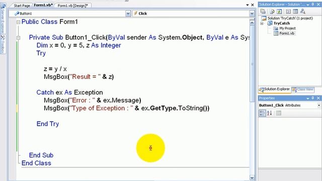 Course ADO NET Application VB NET+Oracle Database Lesson7HandlingException1 смотреть онлайн