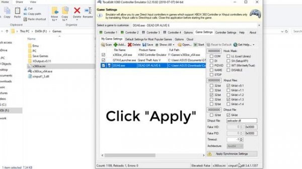 Dead or Alive 6 FIX Generic Controller 100% WORKS!