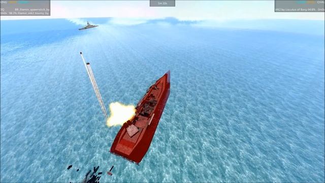 From The Depths Tournament Battleship Brawl S3E68 BB Etamin vs Oblivion MK2 смотреть онлайн